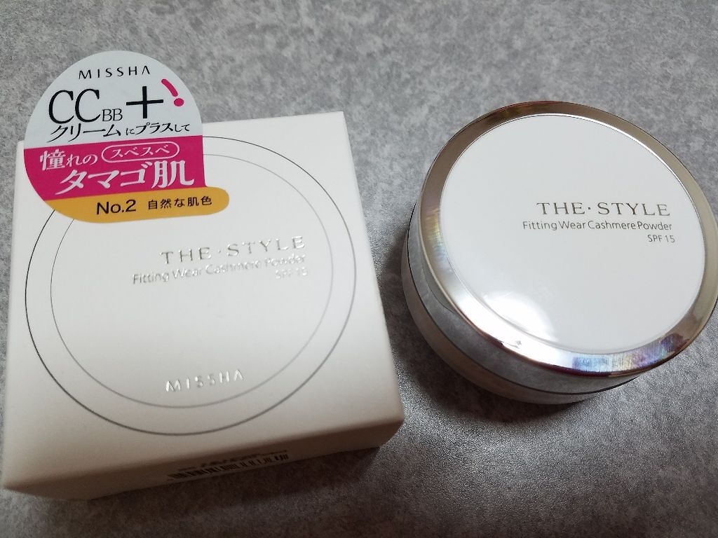 フィッティング ウェア カシミアパウダー/MISSHA/ルースパウダーを使ったクチコミ(1枚目)