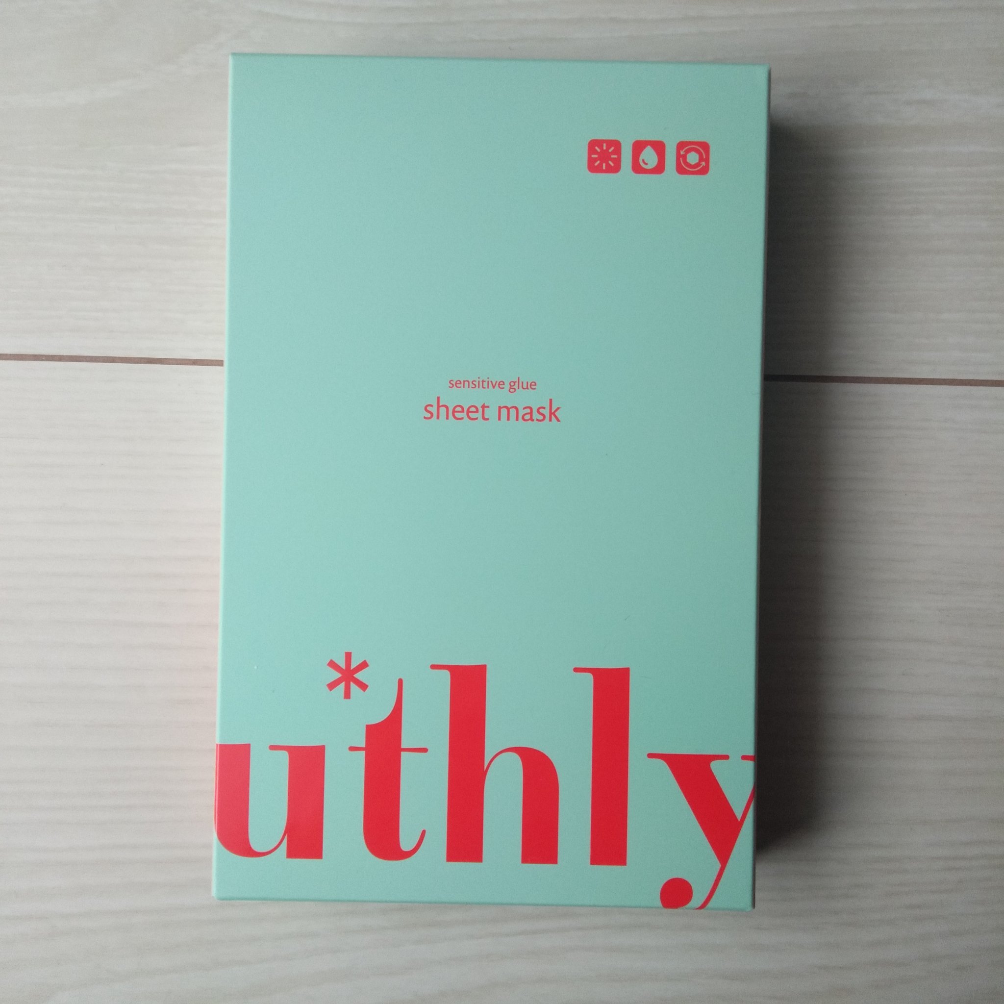 センシティブグルーマスク/uthly/シートマスク・パックを使ったクチコミ（2枚目）