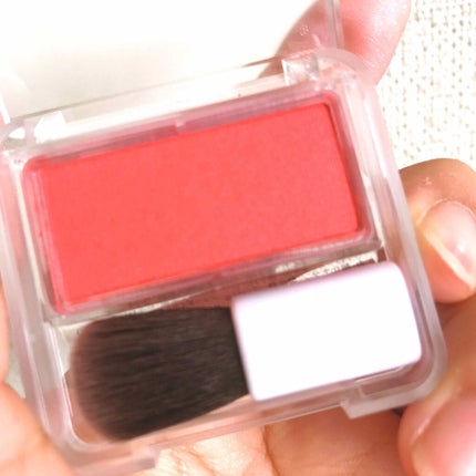 チーク カラー(ブラシ付)/ちふれ/パウダーチークを使ったクチコミ(2枚目)