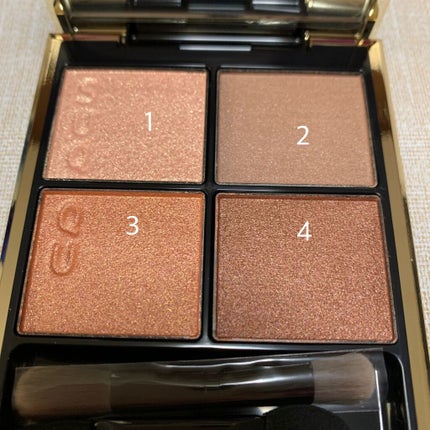 シグニチャー カラー アイズ/SUQQU/アイシャドウパレットを使ったクチコミ(2枚目)