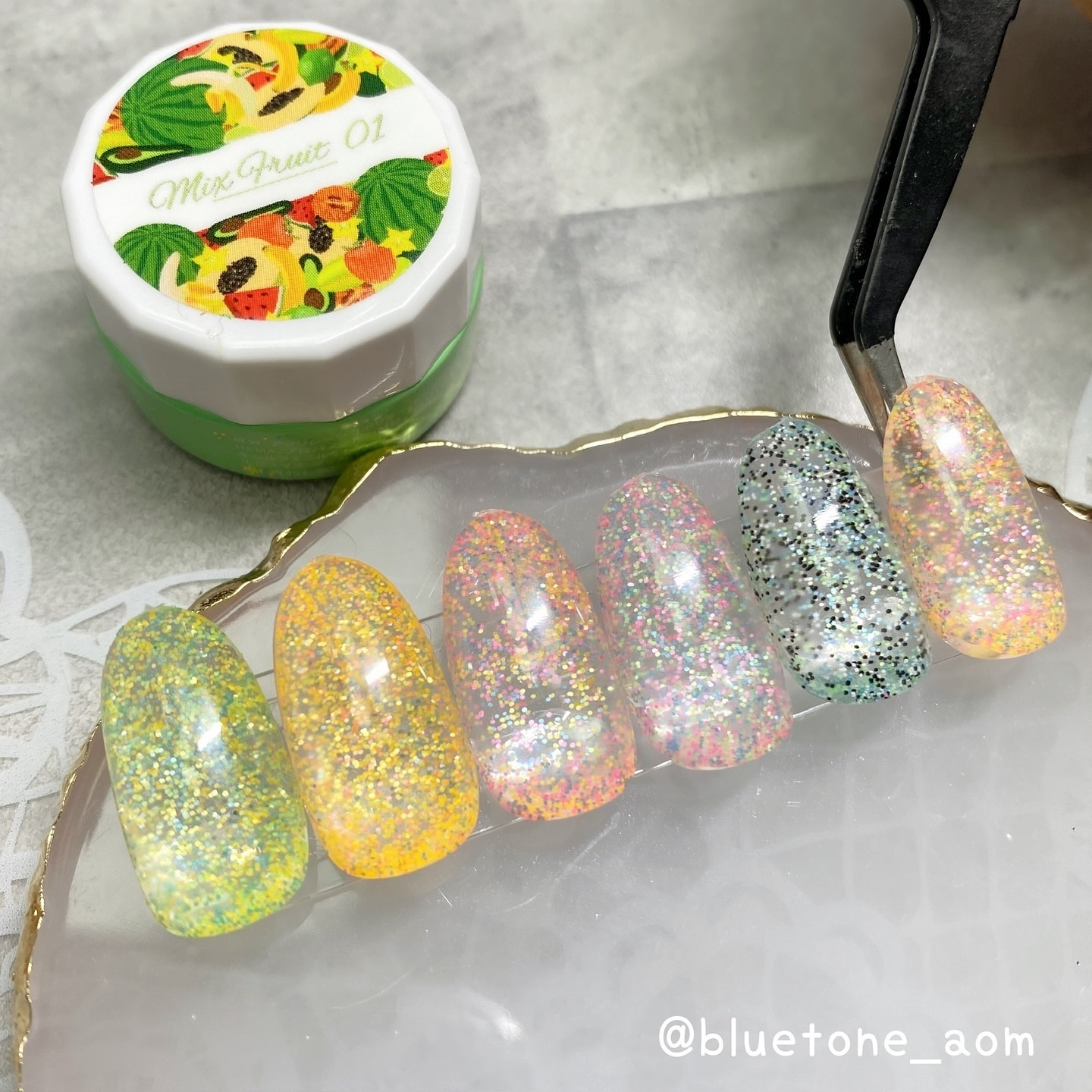 ミックスフルーツ/ネイル工房/ネイル用品を使ったクチコミ（3枚目）