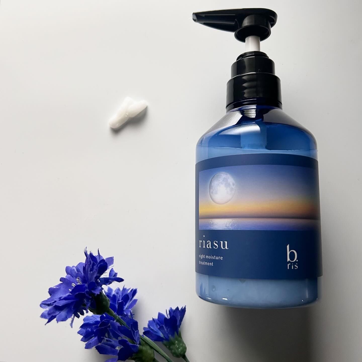 リアス ナイト モイスチャー シャンプー/トリートメント シトラスハーブの⾹り トリートメント 380g/riasu/市販シャンプーを使ったクチコミ（3枚目）