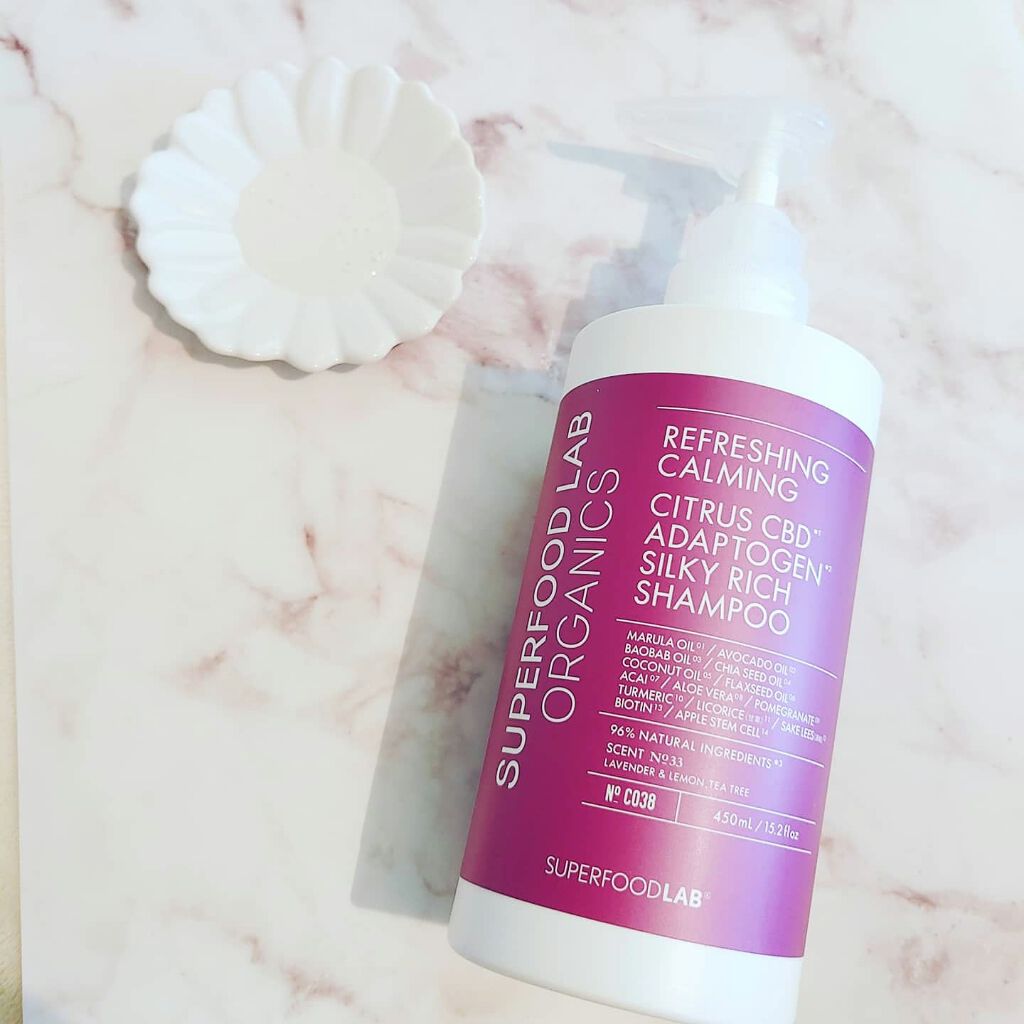 スーパーフードラボ オーガニックス シルキーリッチ シャンプー&トリートメント/SUPERFOOD LAB/市販シャンプーを使ったクチコミ(2枚目)