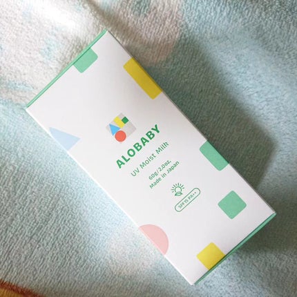 ALOBABY UVクリームのクチコミ「【アロべビー UVモイストミルク 】
のご紹介です。
『商品説明』
SPF15 PA++
.....」(2枚目)