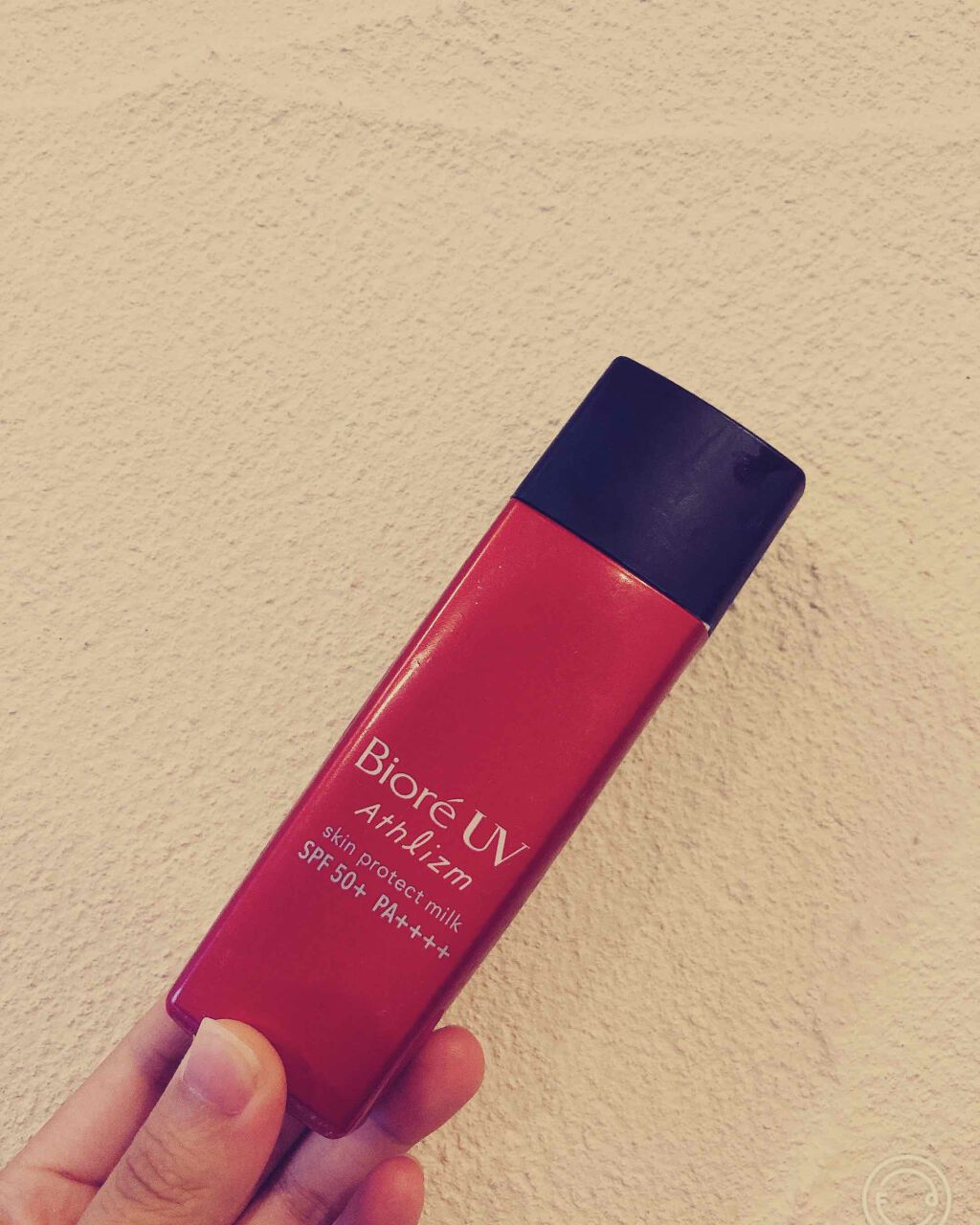 ビオレUV アスリズム スキンプロテクトミルク/ビオレ/日焼け止めミルクを使ったクチコミ（1枚目）