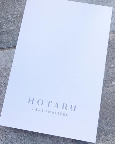  HOTARU PERSONALIZED LOTION／MOISTURIZER /HOTARU PERSONALIZED/スキンケアキットを使ったクチコミ（2枚目）