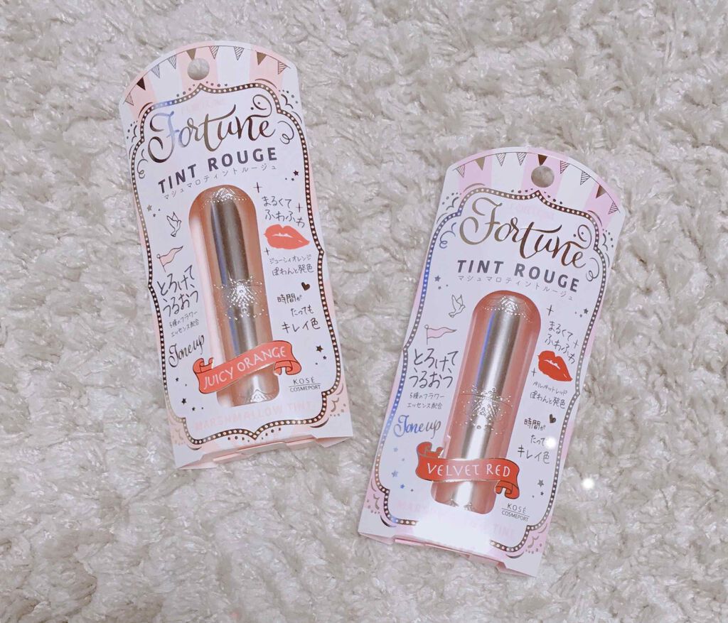 マシュマロティントルージュ/フォーチュン/リップティントを使ったクチコミ(1枚目)