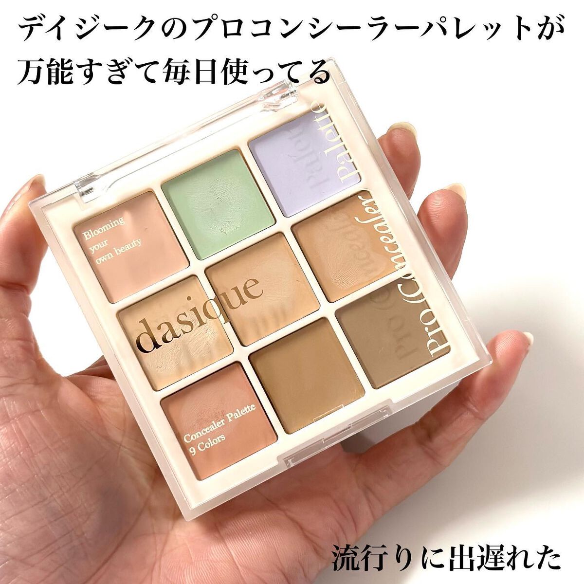 プロコンシーラーパレット/dasique/パレットコンシーラーを使ったクチコミ（2枚目）
