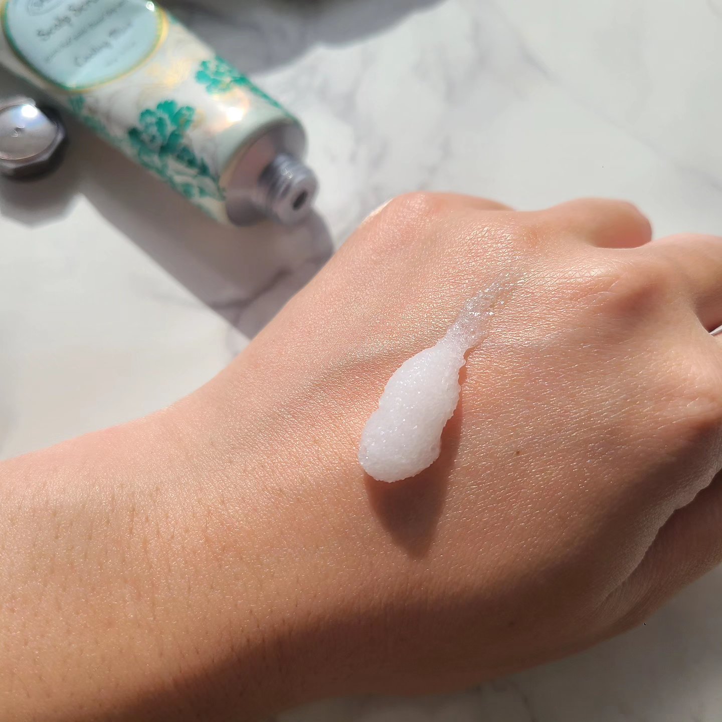 ヘッドスクラブ リフレッシング(ミント)/SABON/ヘッドスクラブを使ったクチコミ（3枚目）