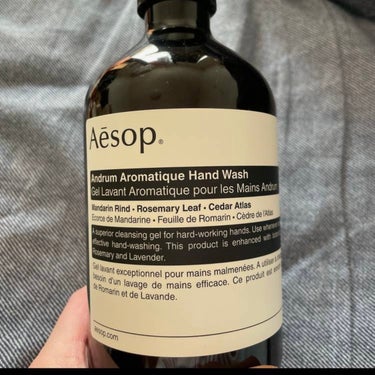 アンドラム アロマティック ハンドウォッシュ/Aesop/ハンドソープを使ったクチコミ（1枚目）