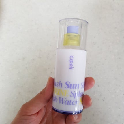 エスポア ウォータースプラッシュサンセラム/espoir/日焼け止めクリームを使ったクチコミ(5枚目)