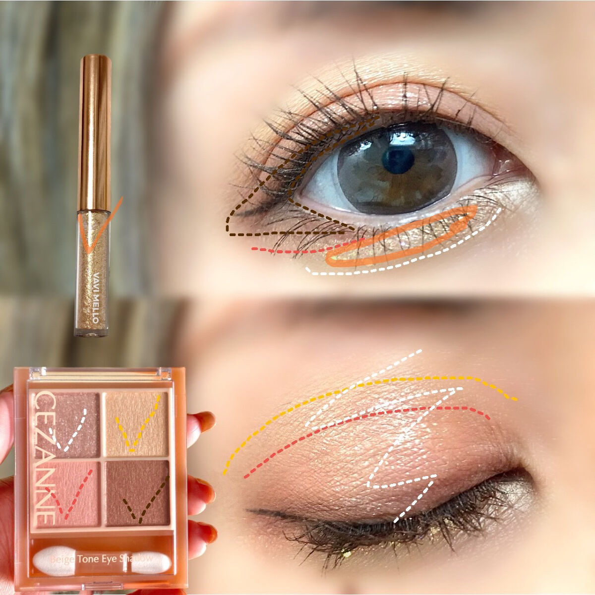 トゥインクルグリッター/VAVI MELLO/グリッターを使ったクチコミ（3枚目）