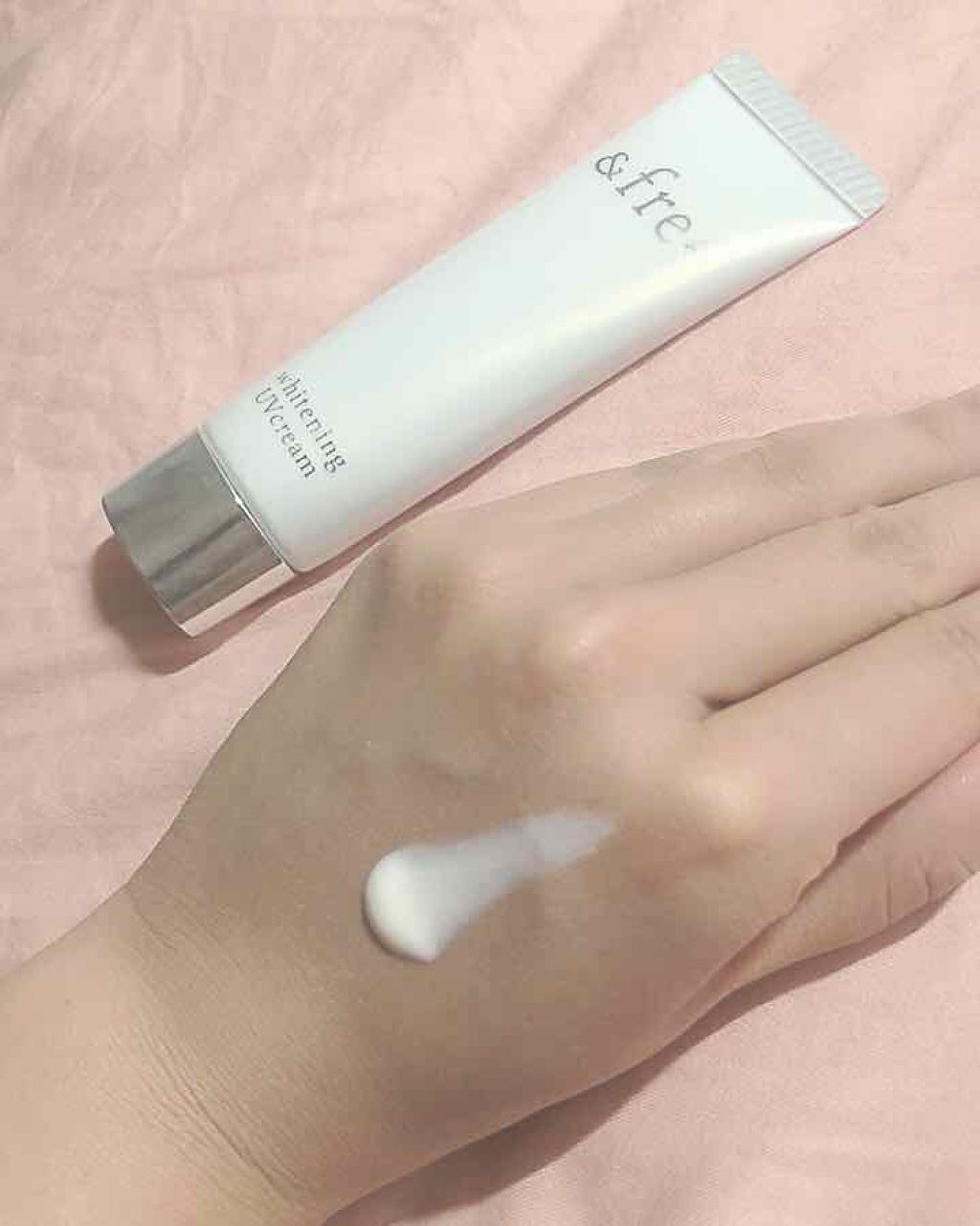 薬用美白UVクリーム/アンドフリー/日焼け止めクリームを使ったクチコミ（3枚目）