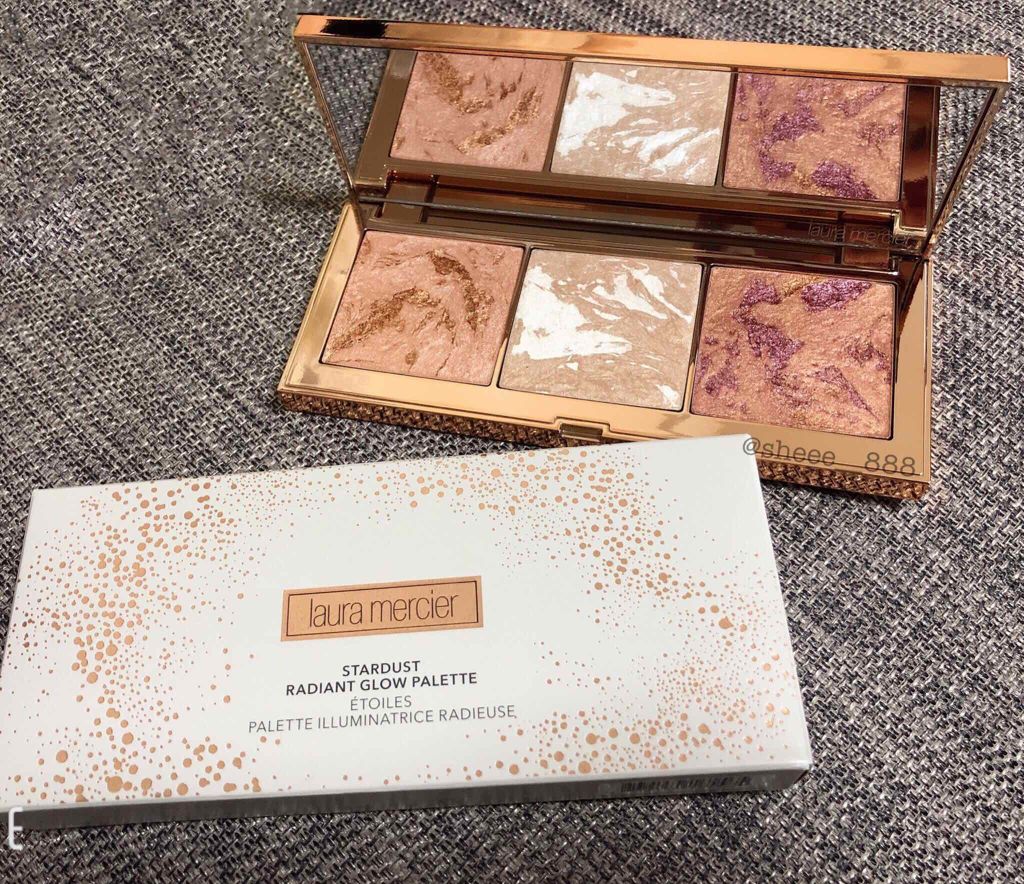 スターダスト ラディアント グロウ パレット/ローラ メルシエ/プレストパウダーを使ったクチコミ（1枚目）