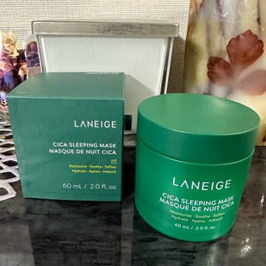 シカスリーピングマスク/LANEIGE/フェイスクリームを使ったクチコミ（1枚目）