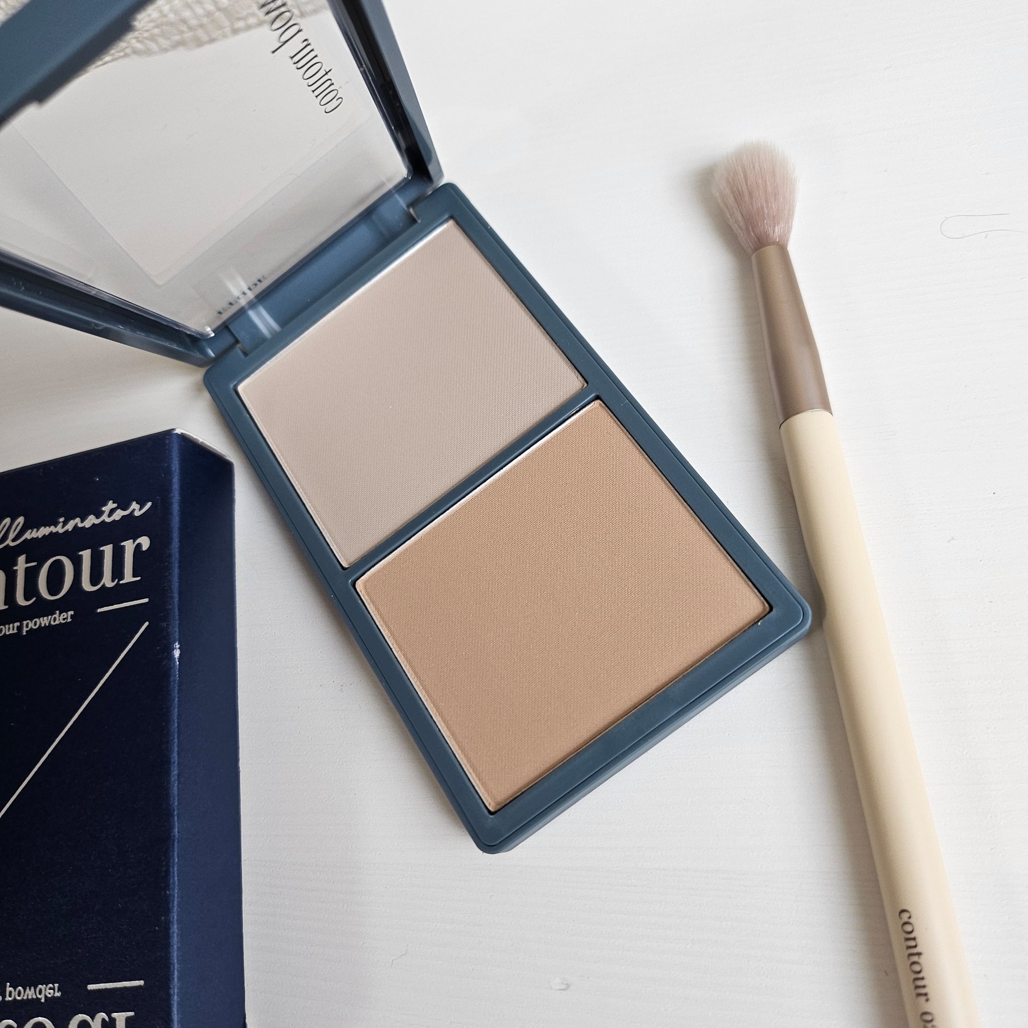 コントゥアパウダー/ETUDE/シェーディングを使ったクチコミ（2枚目）