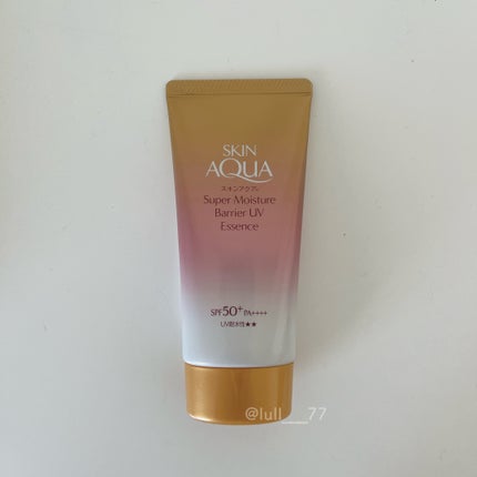 スキンアクア スーパーモイスチャー バリアUVエッセンス/スキンアクア/日焼け止めローションを使ったクチコミ(1枚目)