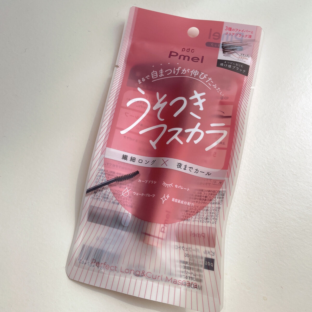 ピメル うそつきマスカラ/pdc/マスカラを使ったクチコミ（2枚目）