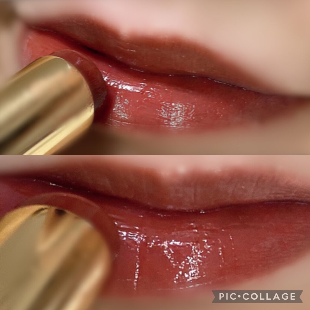 ルージュ ヴォリュプテ シャイン/YVES SAINT LAURENT BEAUTE/口紅を使ったクチコミ(5枚目)