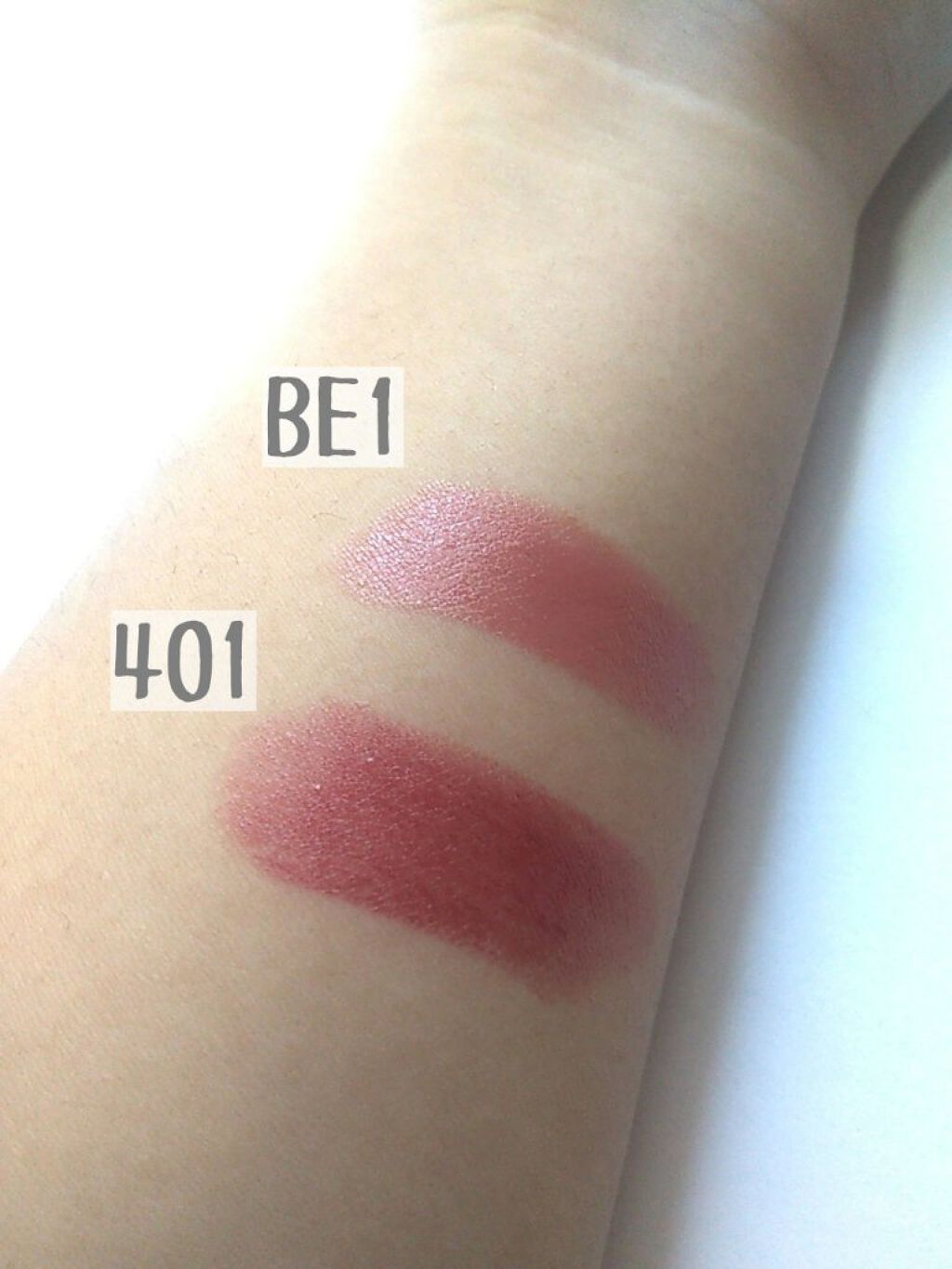 ラスティンググロスリップ/CEZANNE/口紅を使ったクチコミ(2枚目)