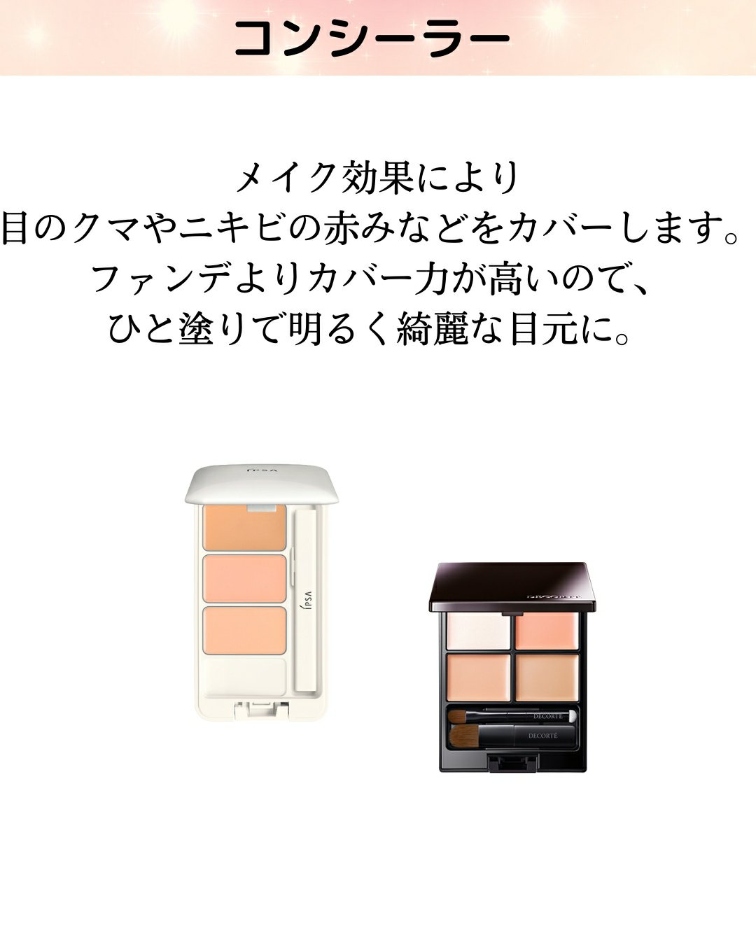 トーンパーフェクティング パレット/DECORTÉ/パレットコンシーラーを使ったクチコミ（1枚目）