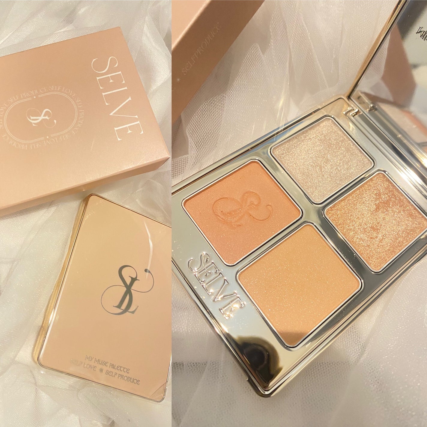 マイミューズパレット/SELVE/アイシャドウパレットを使ったクチコミ(1枚目)