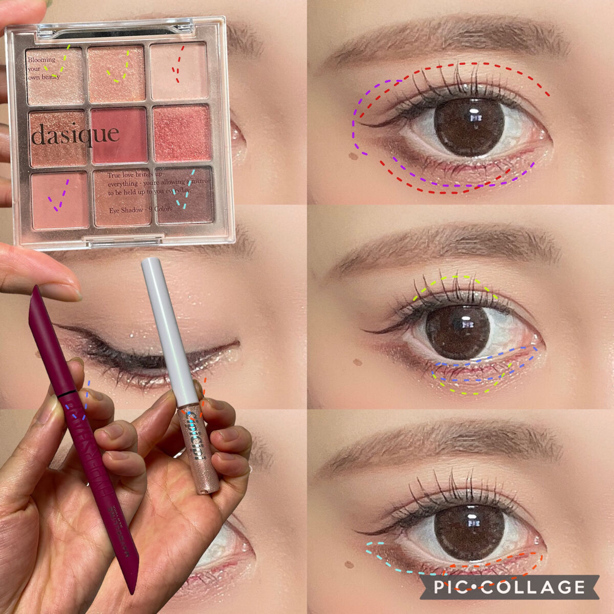 グリッター イルミネーションライナー R/CipiCipi/リキッドアイライナーを使ったクチコミ（3枚目）