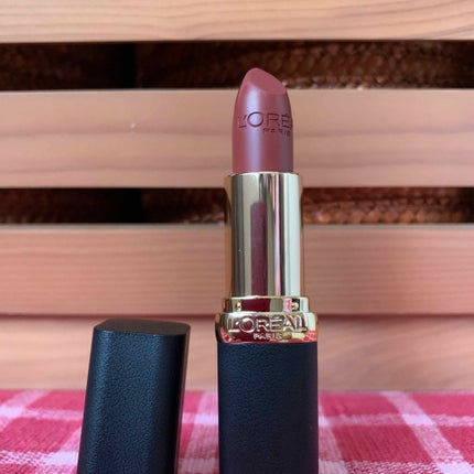 カラーリッシュモイストマットN/ロレアル パリ/口紅を使ったクチコミ(1枚目)