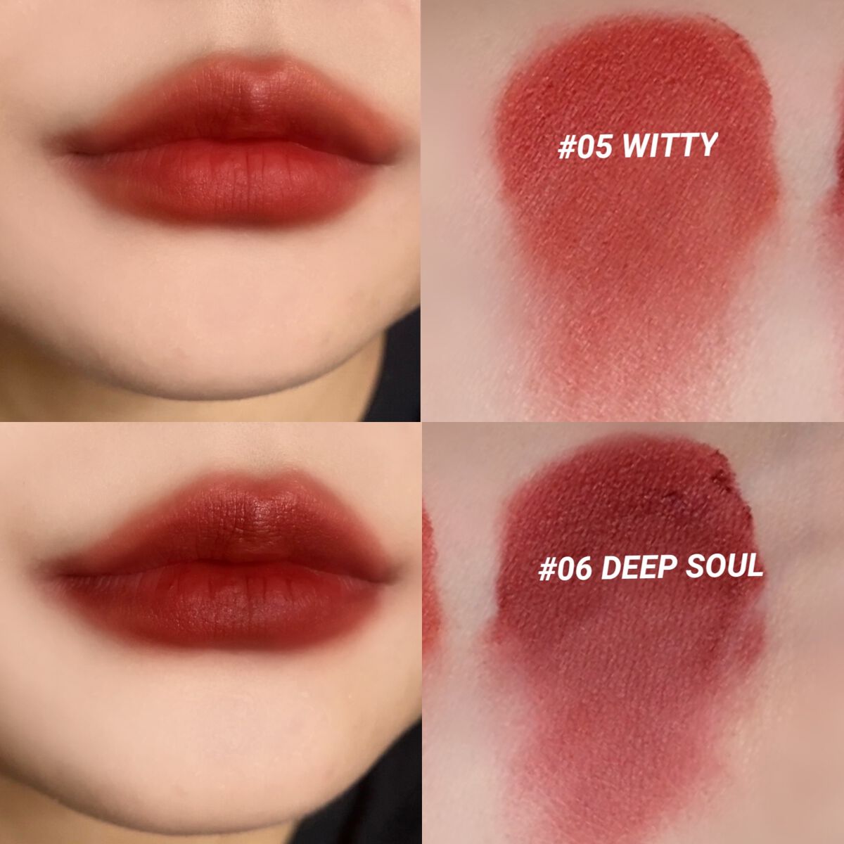 ゼロベルベットティント/rom&nd/リップティントを使ったクチコミ（3枚目）