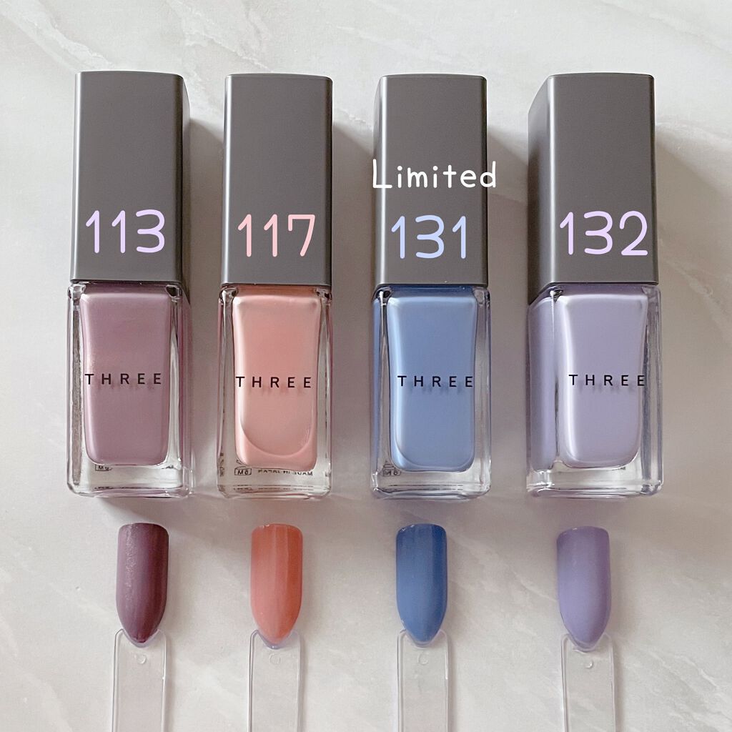 ネイルポリッシュ/THREE/マニキュアを使ったクチコミ(2枚目)