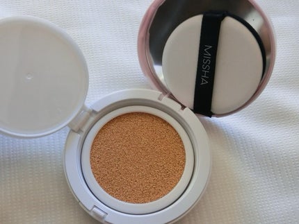 マジッククッション(カバーラスティング)/MISSHA/クッションファンデーションを使ったクチコミ(2枚目)