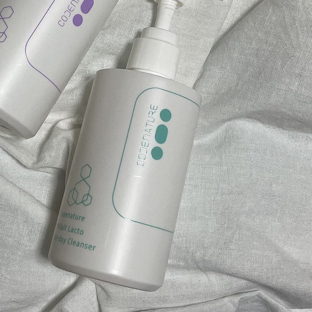 エム・ソルトラクトオールディクレンザー/CODENATURE/クレンジングジェルを使ったクチコミ（1枚目）