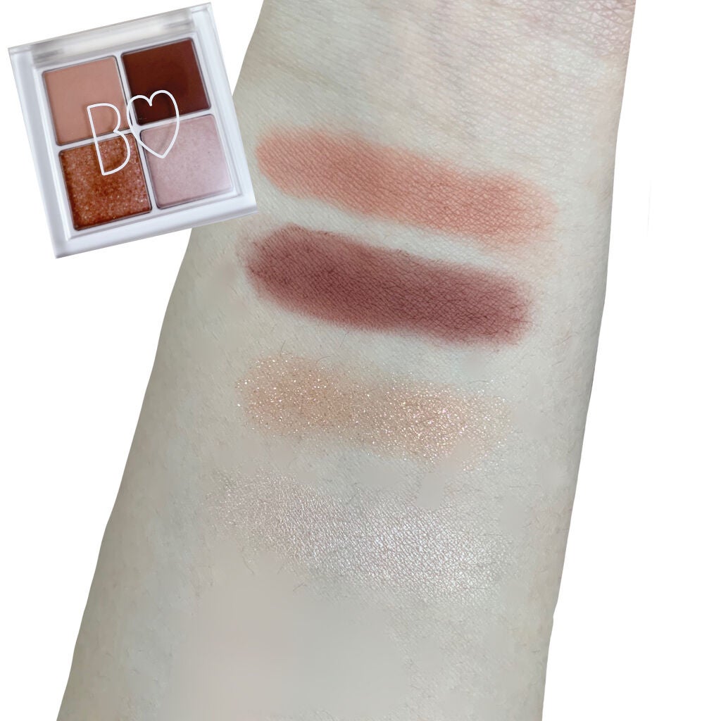 THE アイパレR/b idol/アイシャドウパレットを使ったクチコミ(2枚目)