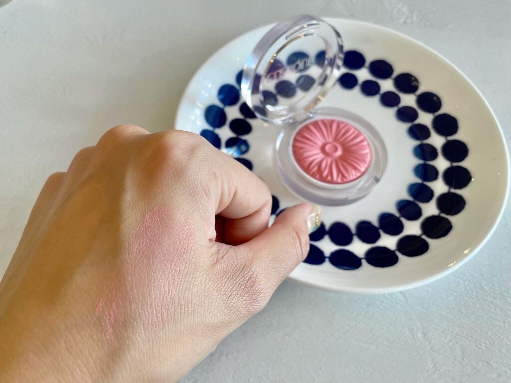 チーク ポップ/CLINIQUE/パウダーチークを使ったクチコミ（2枚目）