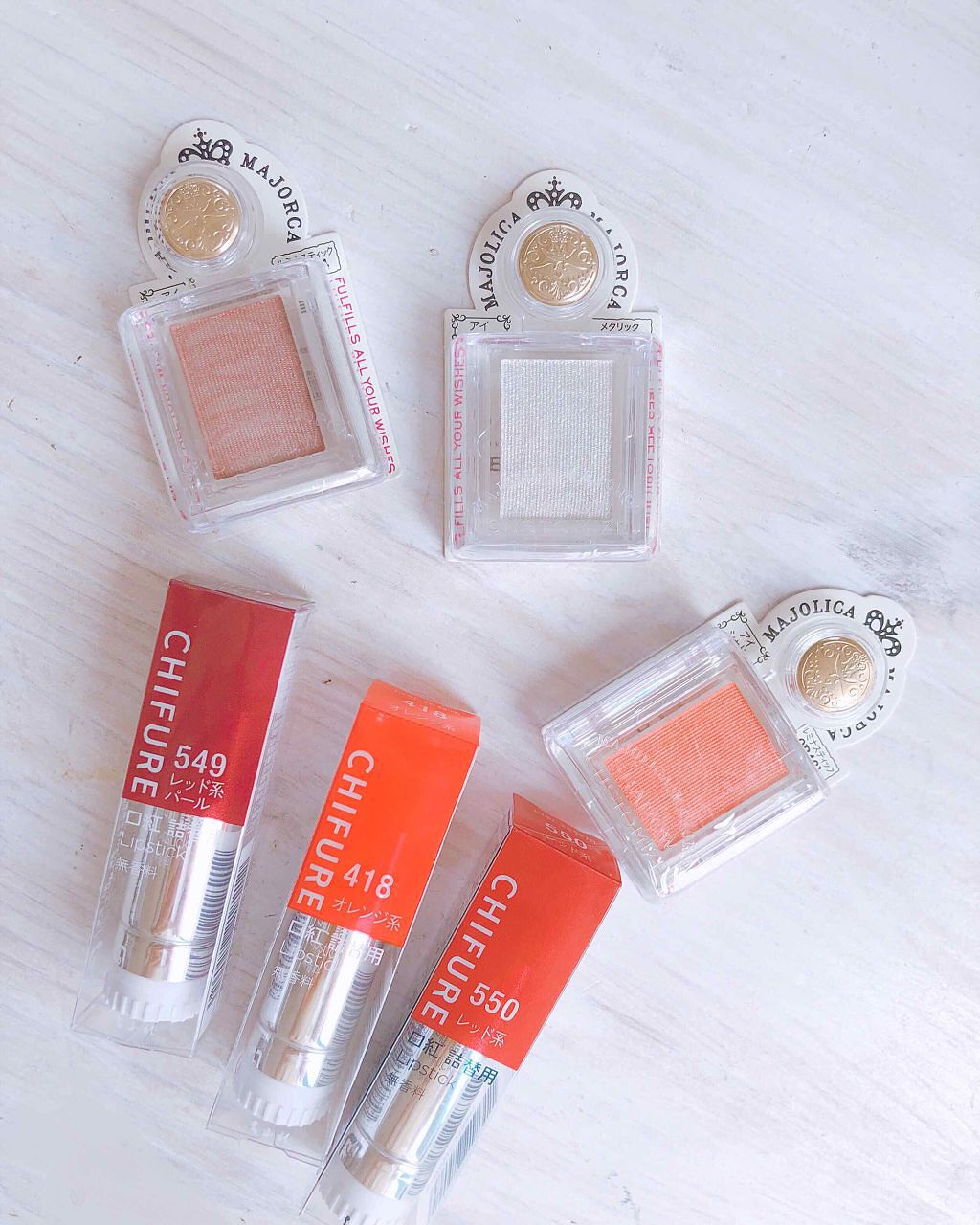 シャドーカスタマイズ/MAJOLICA MAJORCA/単色アイシャドウを使ったクチコミ(1枚目)