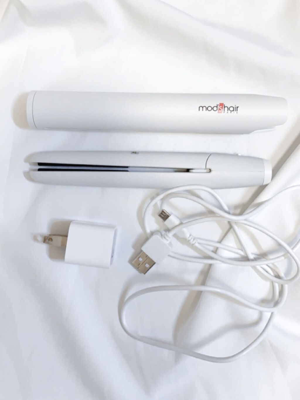 スタイリッシュ モバイルヘアアイロン MHS-0840/mod's hair/ストレートアイロンを使ったクチコミ（2枚目）