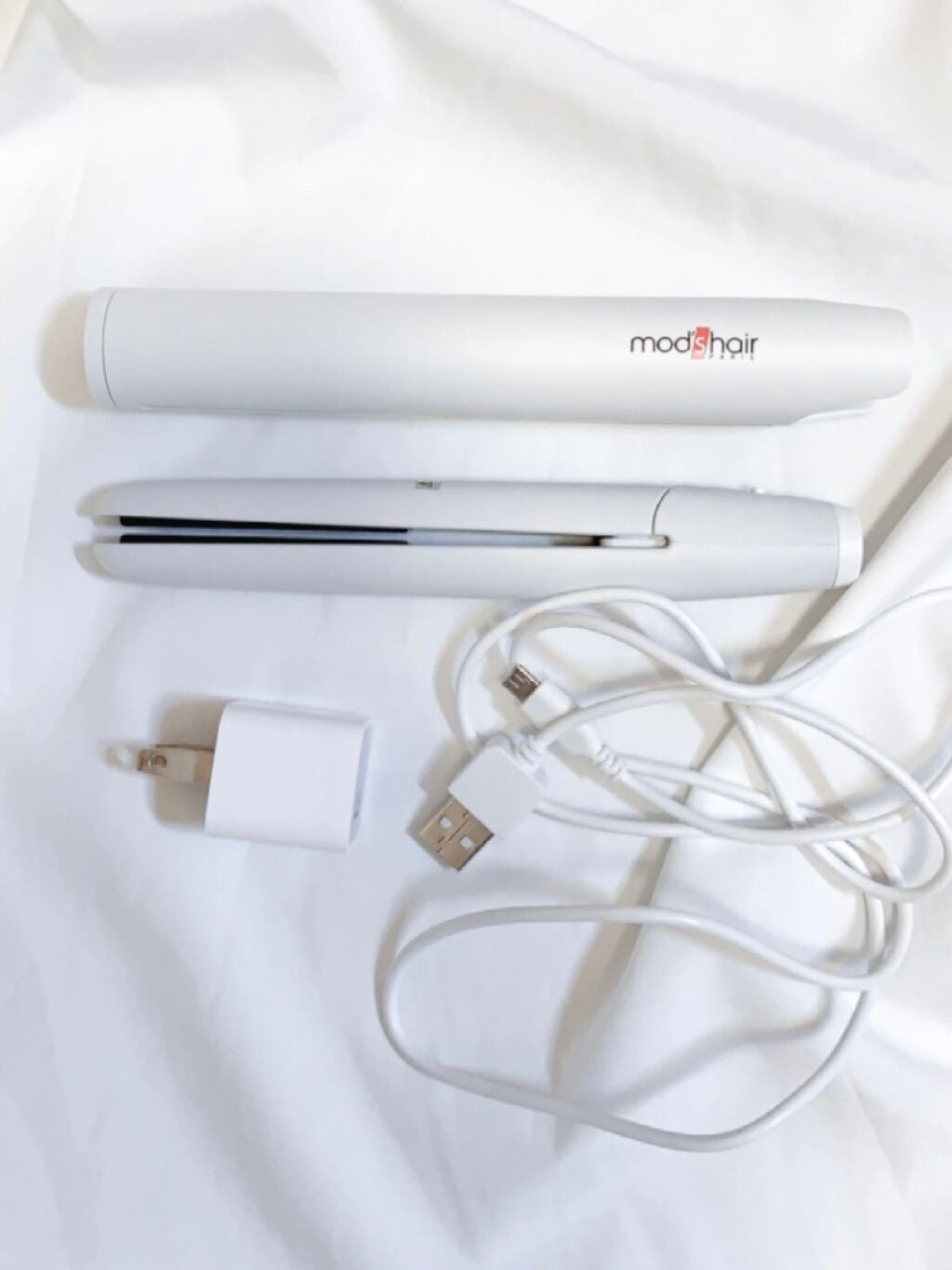 スタイリッシュ モバイルヘアアイロン MHS-0840/mod's hair/ストレートアイロンを使ったクチコミ(2枚目)