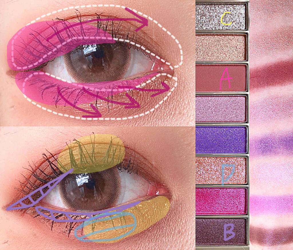 ファーストコレクションアイズ/VAVI MELLO/アイシャドウパレットを使ったクチコミ（3枚目）