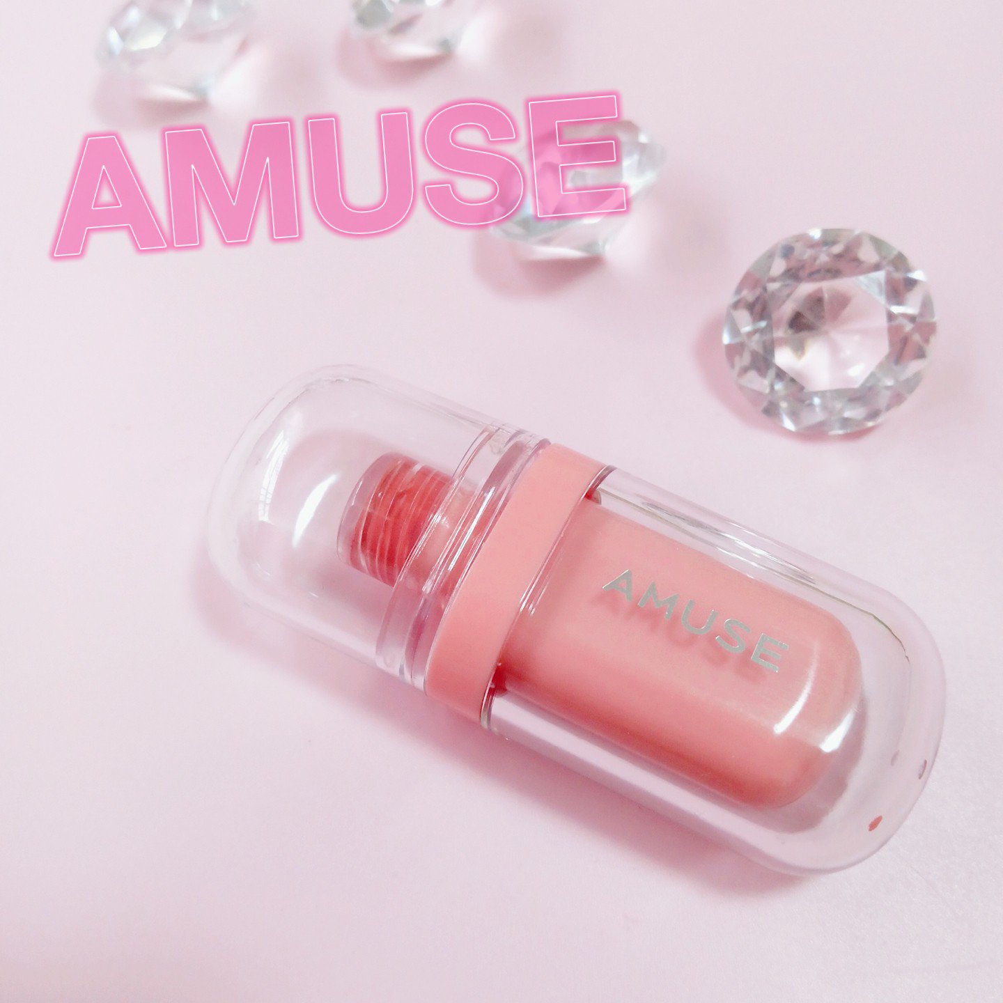 ジェルフィットティント/AMUSE/リップティントを使ったクチコミ（3枚目）