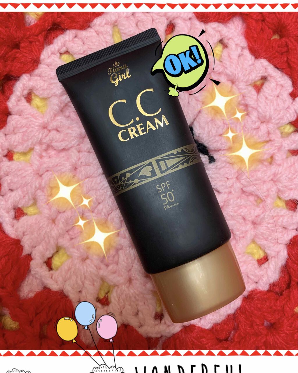 C.C cream/ティアラガール/CCクリームを使ったクチコミ(3枚目)