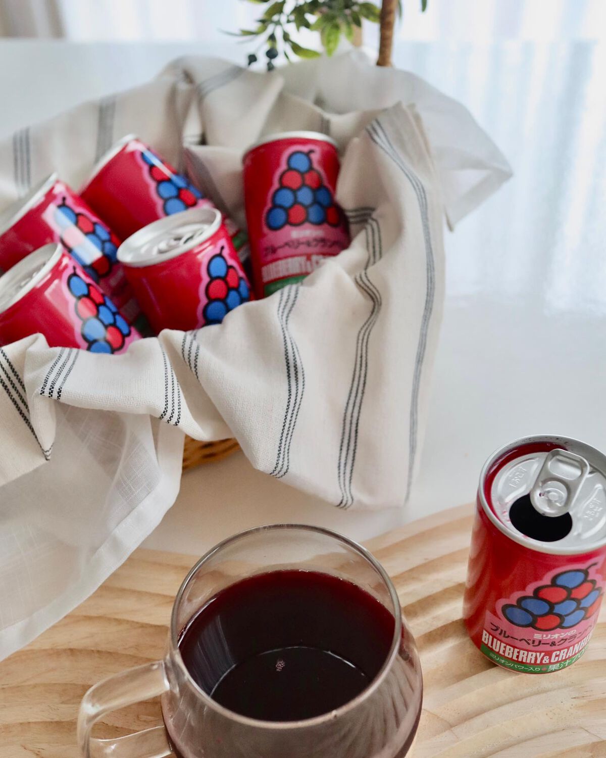 ブルーベリー＆クランベリー/ミリオンパワー/ドリンクを使ったクチコミ（2枚目）