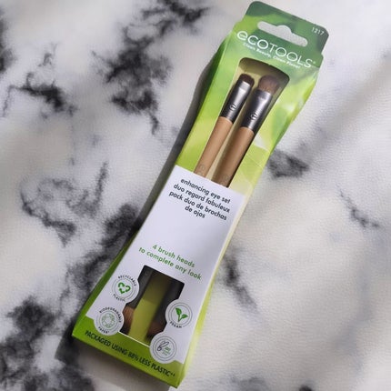 Eye Enhancing Duo Set/EcoTools/メイクブラシを使ったクチコミ(1枚目)