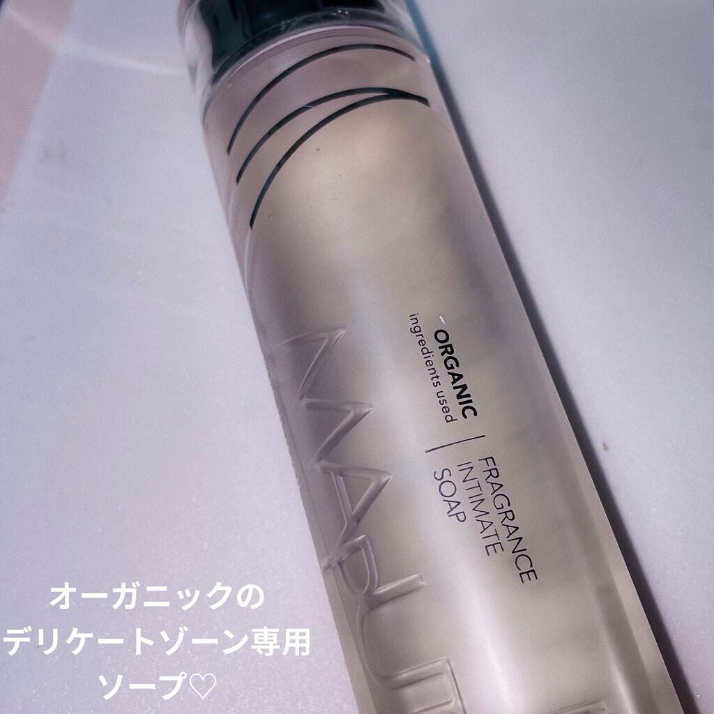 オーガニックフレグランスインティメイトソープ MAPUTI/MAPUTI/デリケートゾーンケアを使ったクチコミ(1枚目)