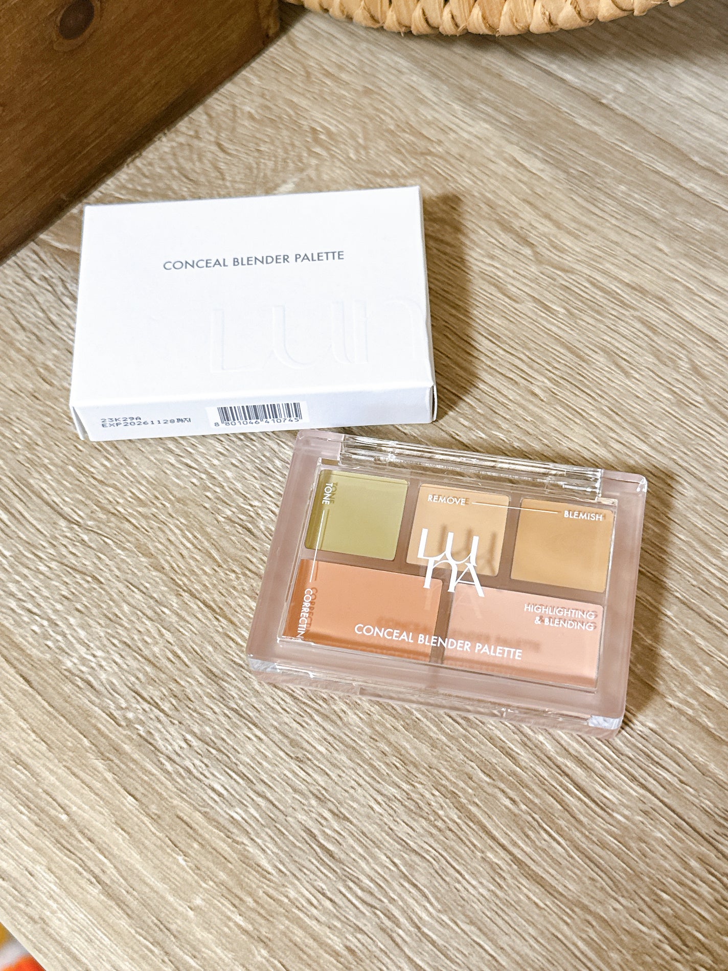 コンシールブレンダーパレット/LUNA/パレットコンシーラーを使ったクチコミ(2枚目)