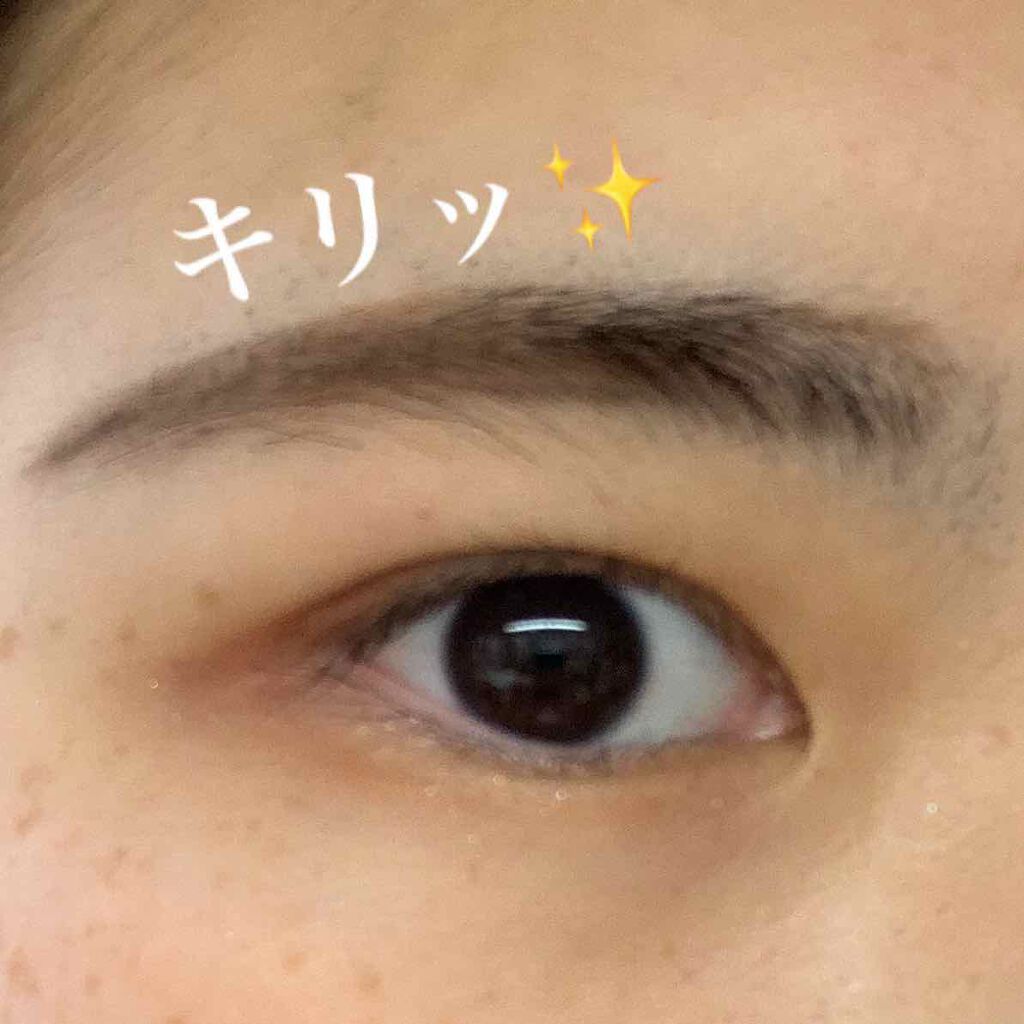 パウダリーブロウペンシル 01 ココアブラウン/キャンメイク/アイブロウペンシルを使ったクチコミ（3枚目）