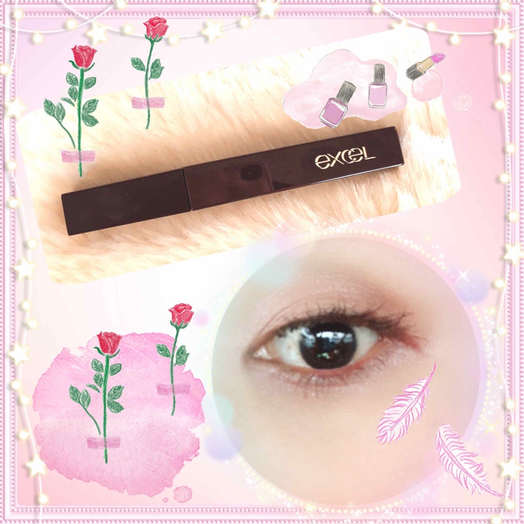 ロング&カラード ラッシュ/excel/マスカラを使ったクチコミ(3枚目)