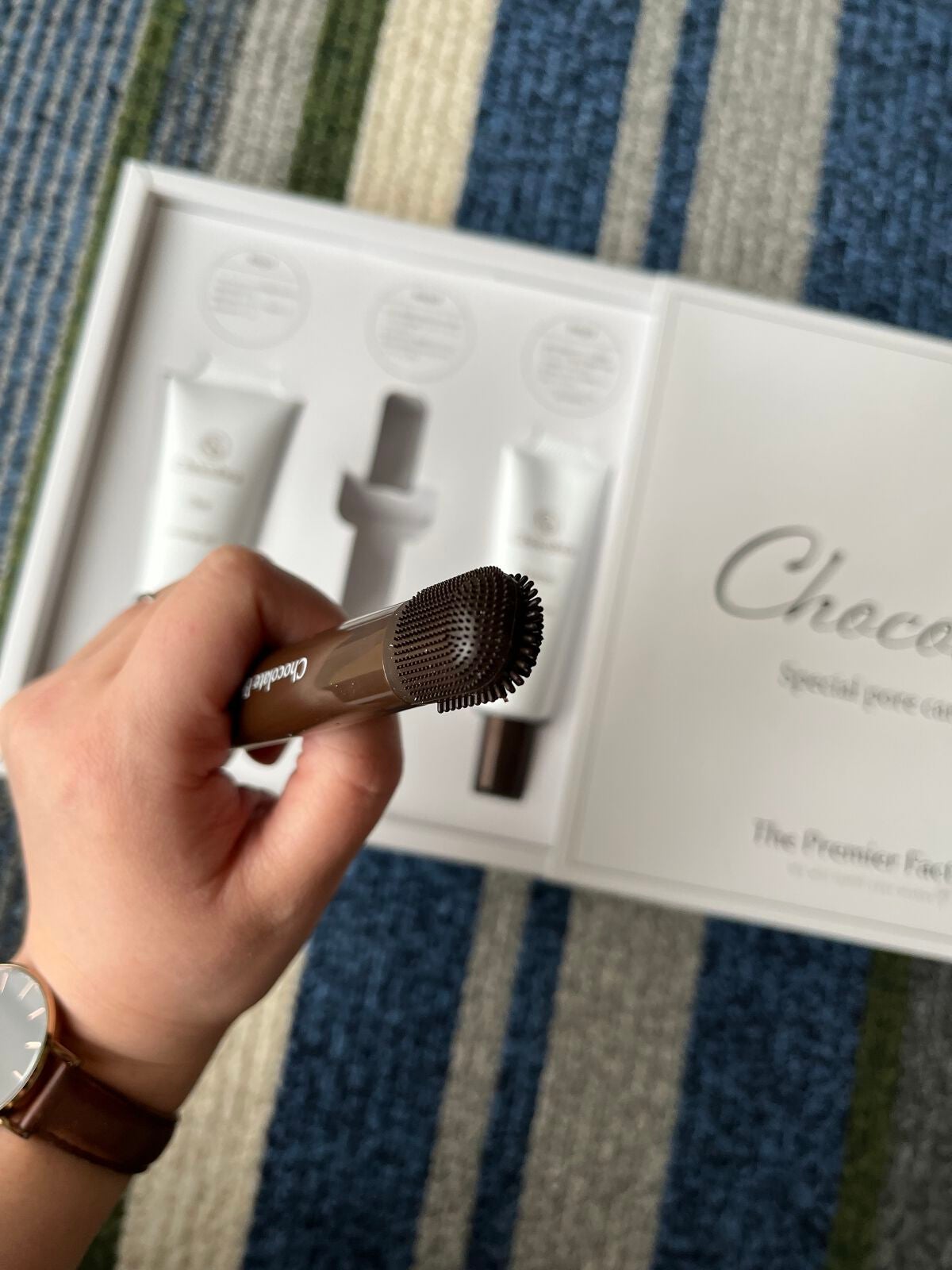 チョコブラ スペシャル毛穴ケアセット/Chocobra/スキンケアキットを使ったクチコミ(2枚目)