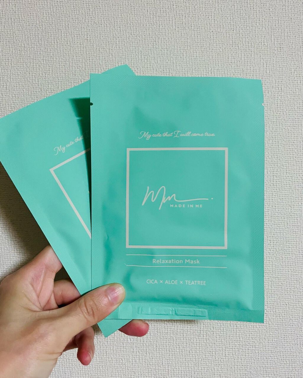 リラクゼーションマスク/MADE IN ME/シートマスク・パックを使ったクチコミ（1枚目）