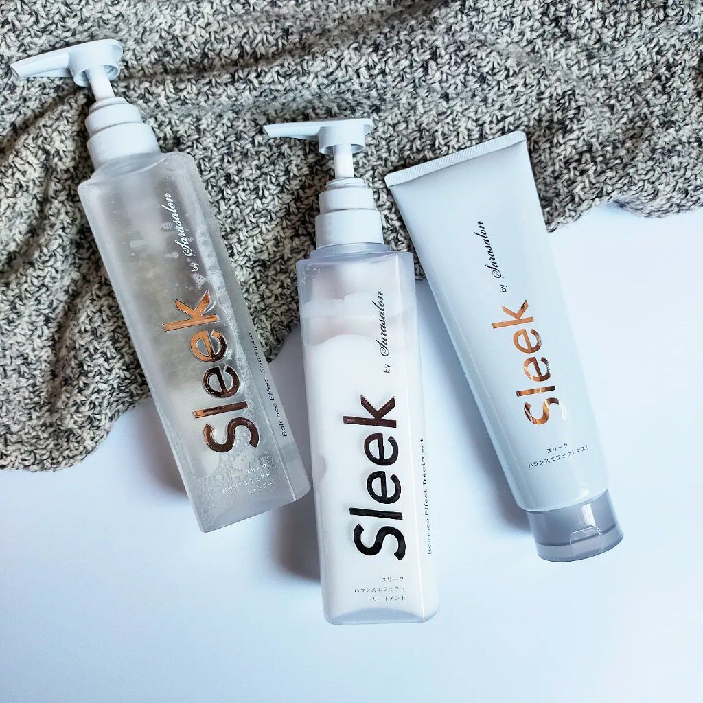 バランスエフェクトシャンプー／トリートメント/スリーク by サラサロン/市販シャンプーを使ったクチコミ（1枚目）