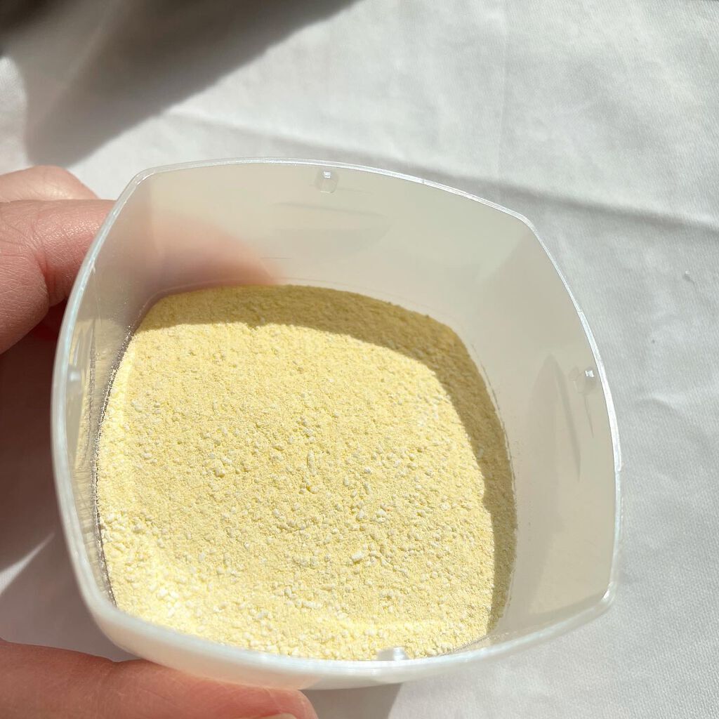 MIRAI beauty バスソルト レモングラス＆ローズの香り/花王/炭酸系入浴剤を使ったクチコミ（3枚目）